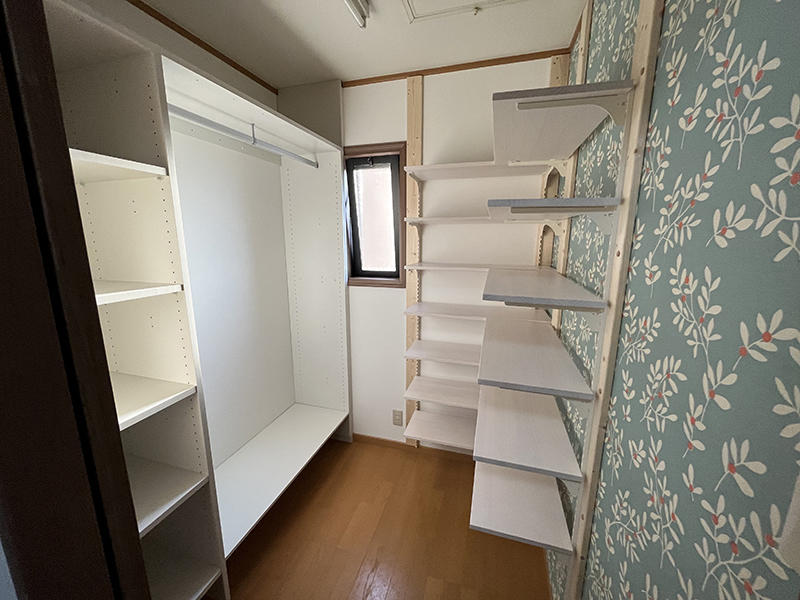 収納リフォーム完成 可動棚で収納しやすく|滋賀でリフォームするなら匠工房