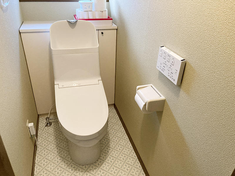 トイレリフォーム完成　トイレ　TOTO　ZJ｜滋賀でリフォームするなら匠工房