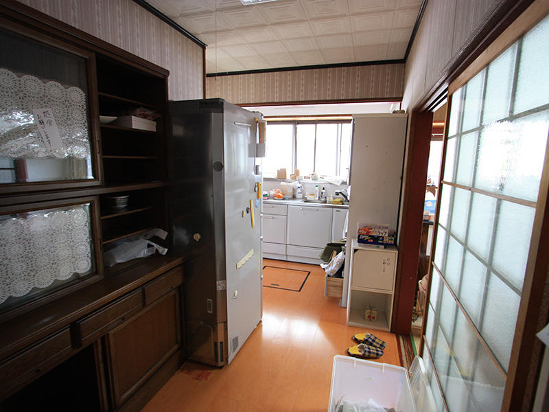 施工前　キッチン・パントリースペース