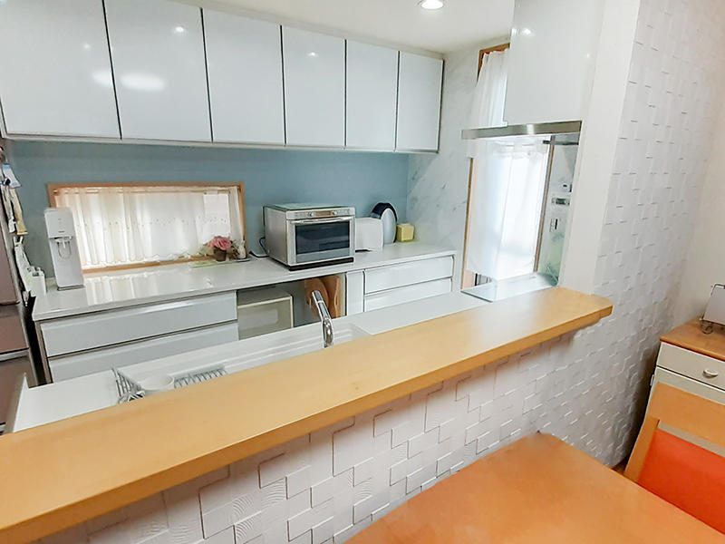 キッチンリフォーム完成　エコカラット｜滋賀でリフォームするなら匠工房g