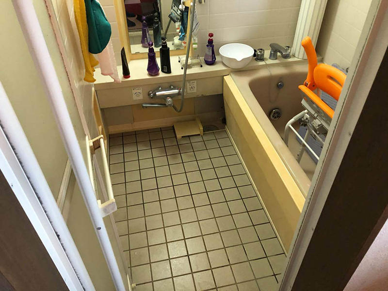 お風呂リフォーム施工前　お風呂｜滋賀でリフォームするなら匠工房