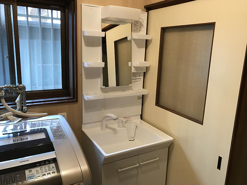 洗面台　TOTO　Vシリーズ