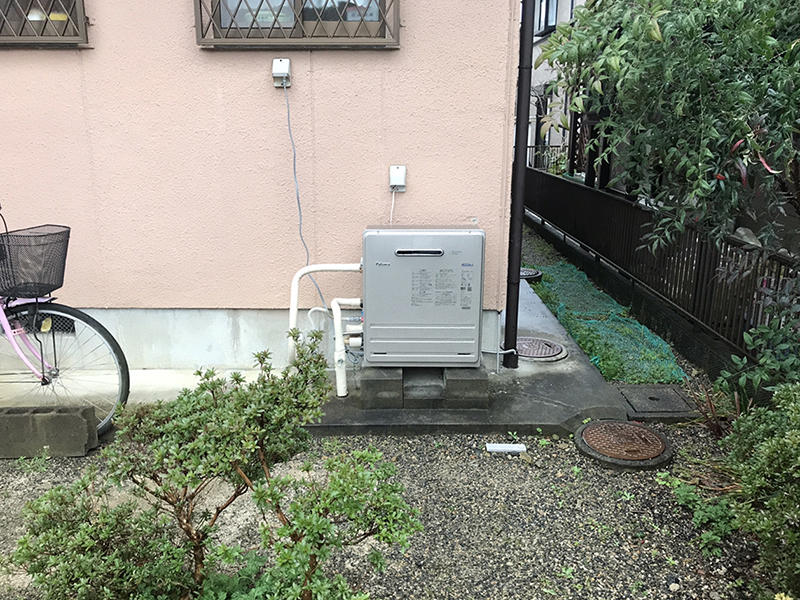 給湯器リフォーム完成　パロマ　エコジョーズ｜滋賀でリフォームするなら匠工房