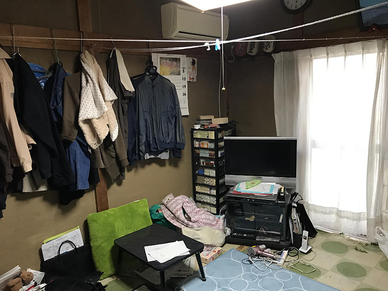 施工前　和室内装