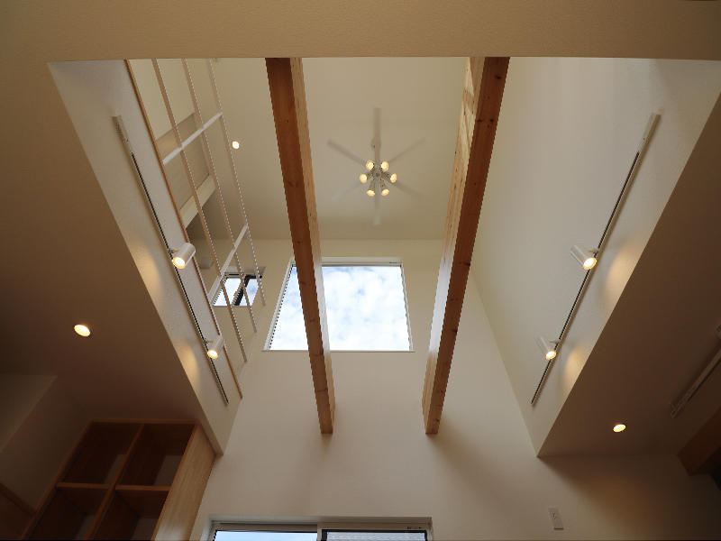 フォーセンス新築　吹き抜け空間｜滋賀で家を建てるなら匠工房