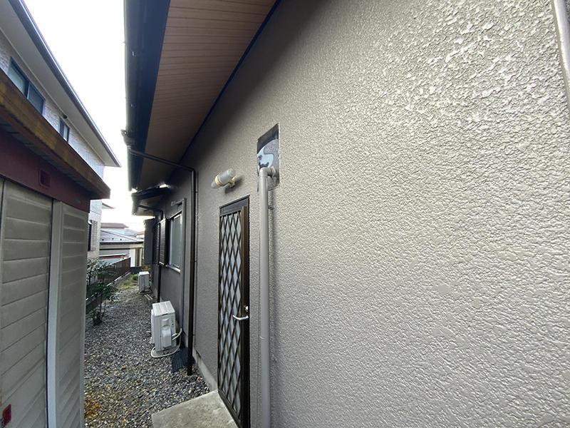 屋根・外壁リフォーム完成　カラー：K22-50B｜滋賀でリフォームするなら匠工房