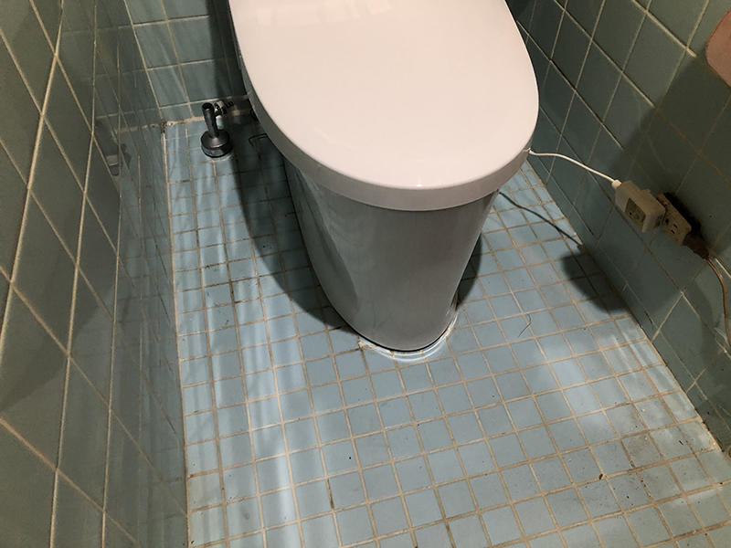 トイレリフォーム完成　一体型トイレ｜滋賀でリフォームするなら匠工房