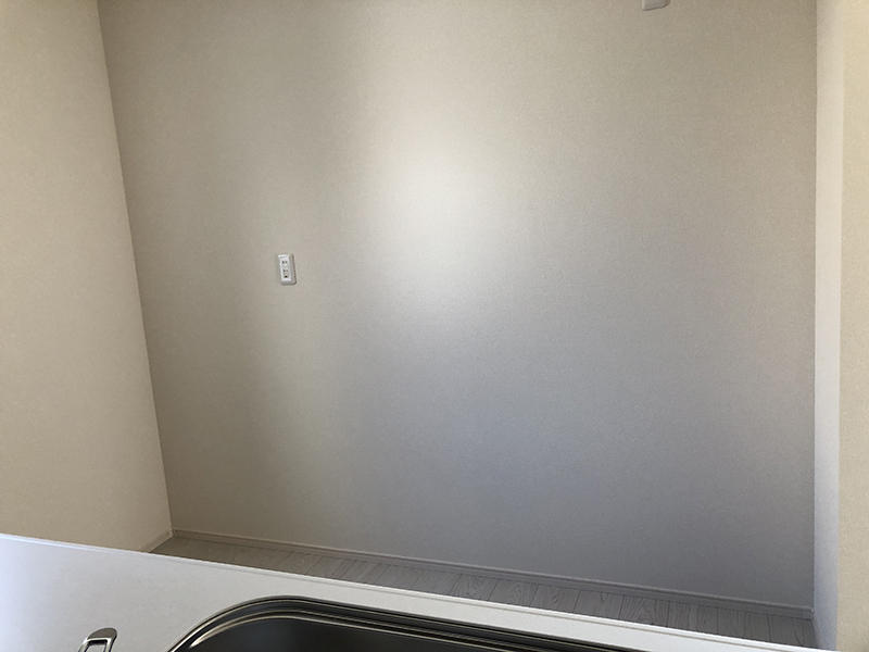 キッチンリフォーム施工前　カップボード設置予定｜滋賀でリフォームするなら匠工房