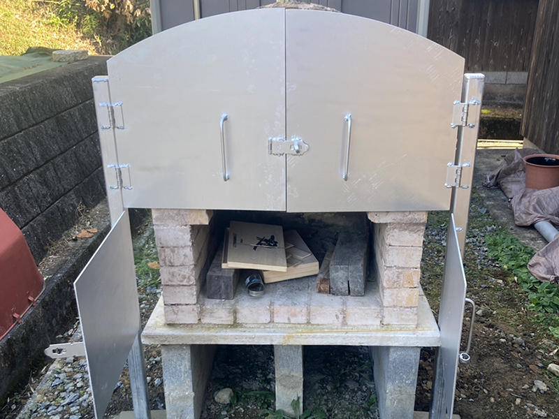 ピザ窯リフォーム完成　使い勝手が良くなりました｜滋賀でリフォームするなら匠工房