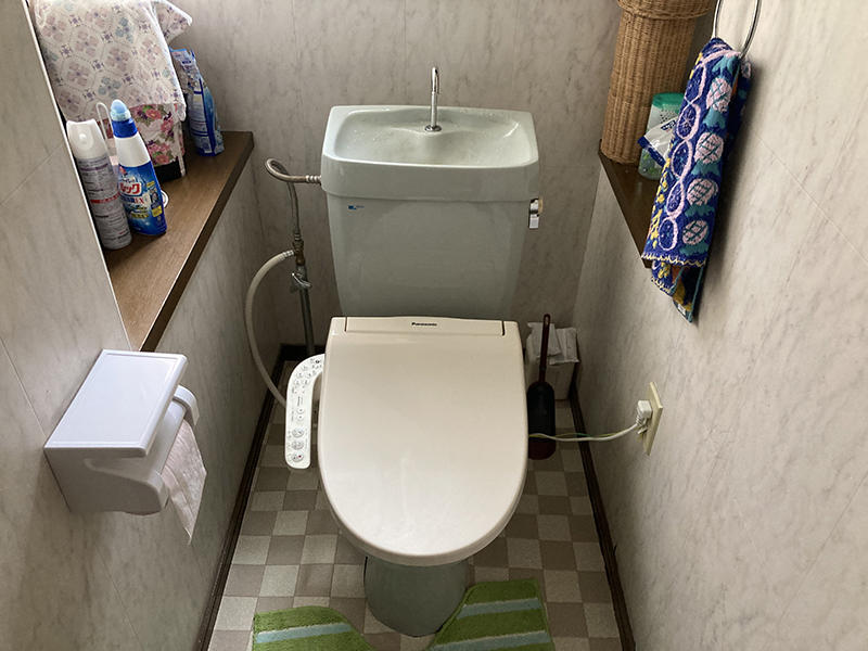 トイレリフォーム施工前 トイレ(分離型)|滋賀でリフォームするなら匠工房