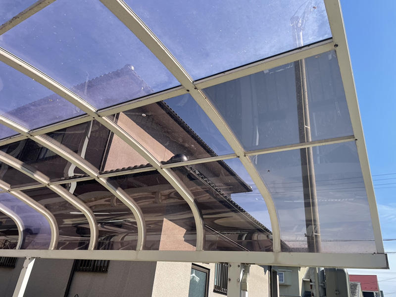 彦根市雪害リフォーム施工事例