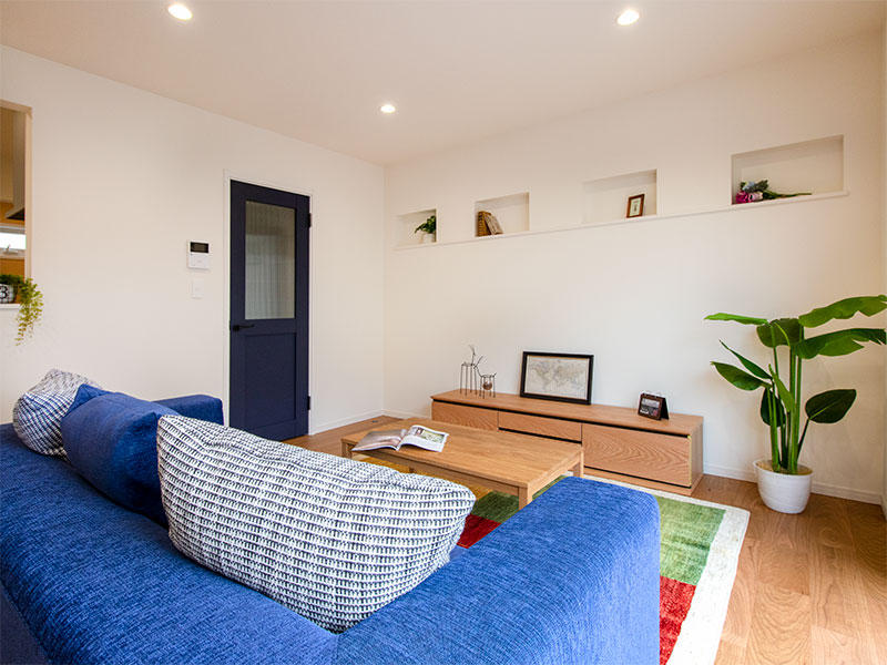 ゼロキューブ新築完成　リビングダイニング・キッチン｜滋賀で家を建てるなら匠工房