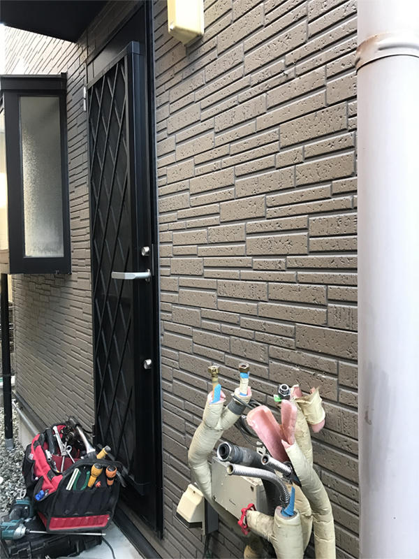 草津　滋賀　匠工房　施工事例　給湯器