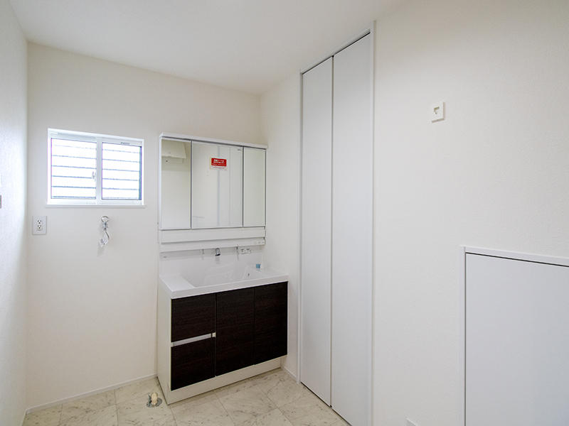 注文住宅新築事例　洗面脱衣室｜滋賀で家を建てるなら匠工房