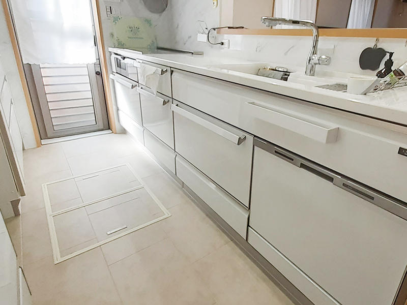 キッチンリフォーム完成　システムキッチン　タカラスタンダード　レミュー｜滋賀でリフォームするなら匠工房