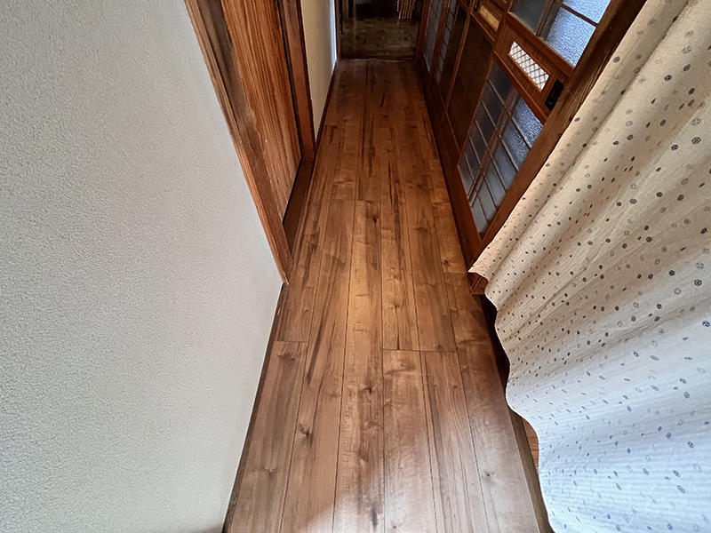 廊下リフォーム完成 廊下|滋賀でリフォームするなら匠工房