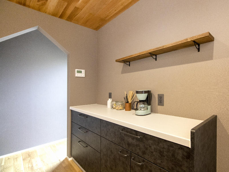 新築注文住宅完成　カップボード｜滋賀で家を建てるなら匠工房