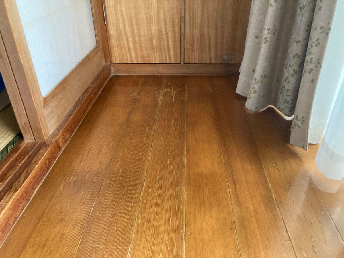 和室リフォーム施工前　縁側｜滋賀でリフォームするなら匠工房