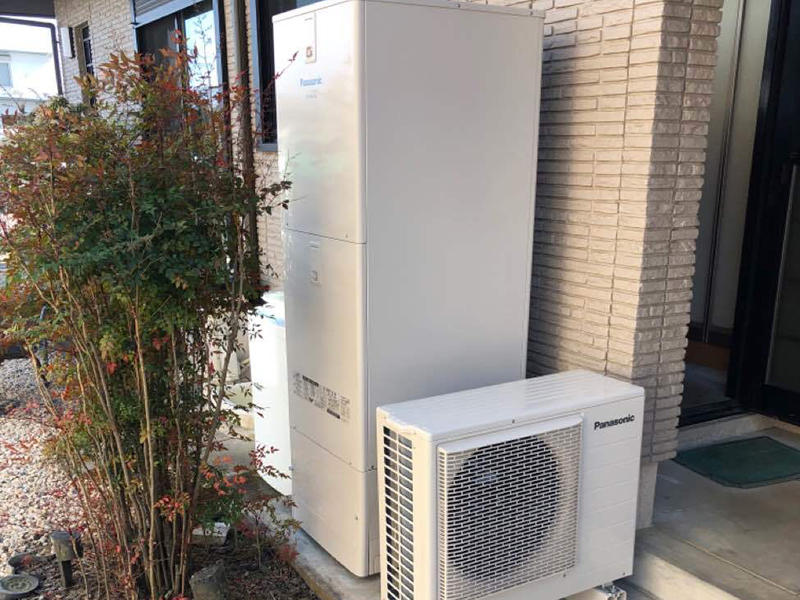 甲賀市エコキュートリフォーム施工事例