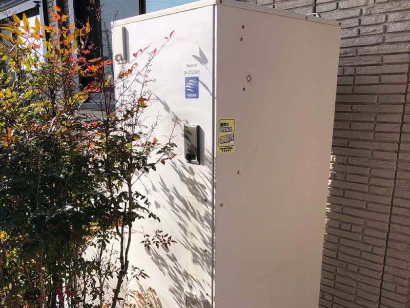 エコキュートリフォーム施工前　電気温水器｜滋賀でリフォームするなら匠工房