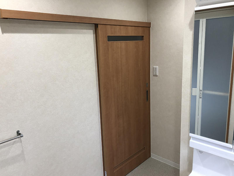 お風呂リフォーム完成　建具｜滋賀でリフォームするなら匠工房