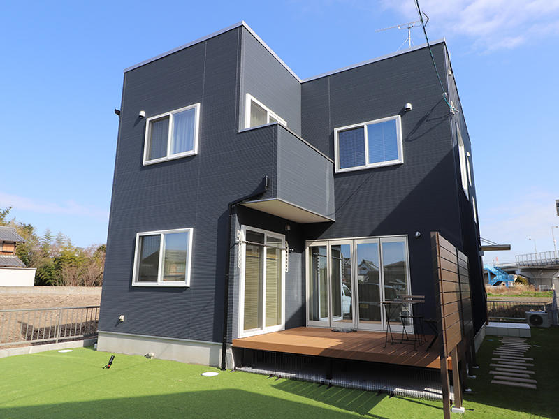 ゼロキューブ新築　外観｜滋賀で家を建てるなら匠工房