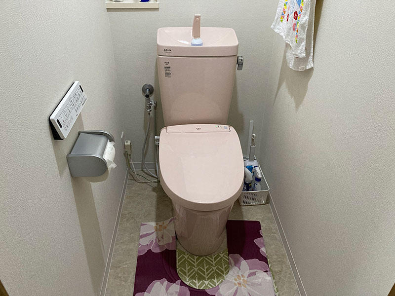 トイレリフォーム完成　トイレ（分離型）　リクシル　アメージュZ｜滋賀でリフォームするなら匠工房