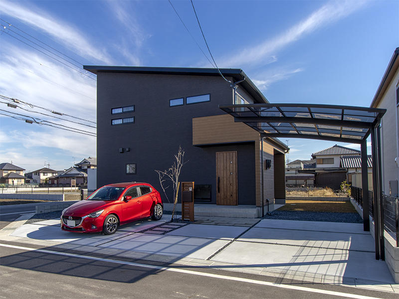 新築注文住宅完成　外観｜滋賀で家を建てるなら匠工房