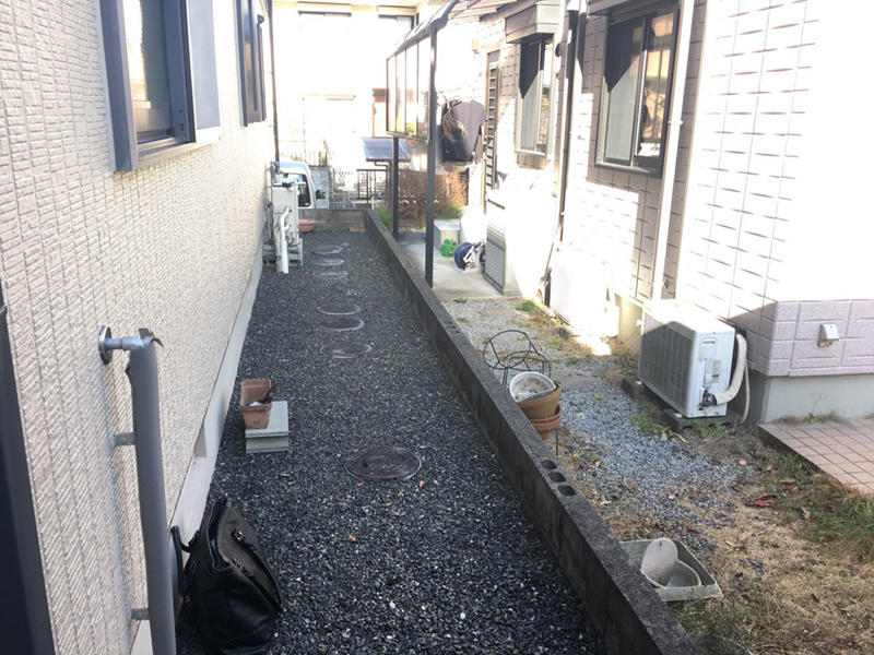 フェンス　リビング　施工事例　甲賀市