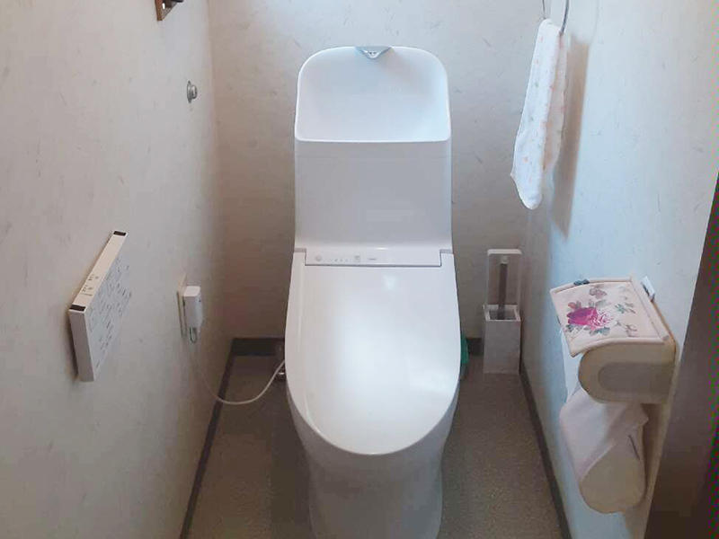 トイレリフォーム完成　トイレ　TOTO　ZJ1｜滋賀でリフォームするなら匠工房