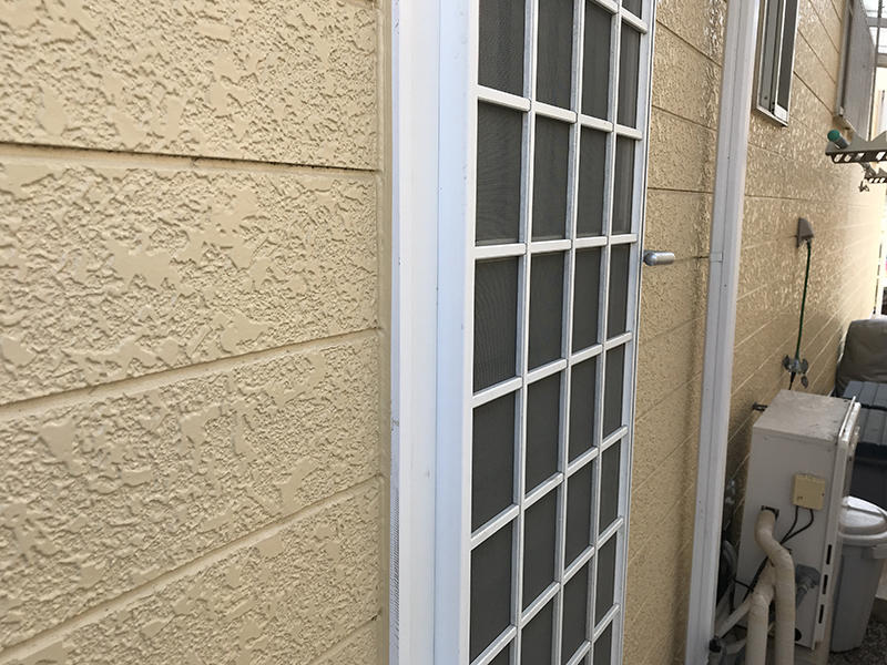 既存　勝手口　施工前