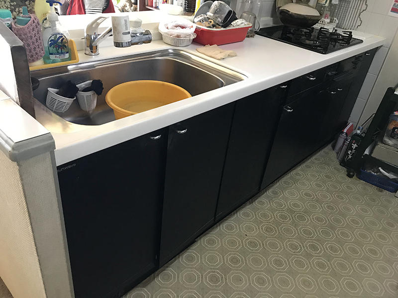 マンションリフォーム施工前 キッチン|滋賀でリフォームするなら匠工房