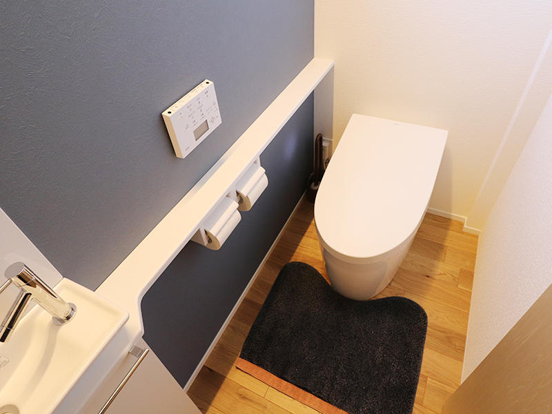 新築完成　1階トイレ｜滋賀で家を建てるなら匠工房