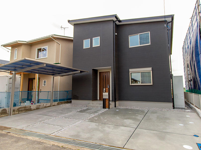 新築注文住宅完成　外壁｜滋賀で家を建てる匠工房