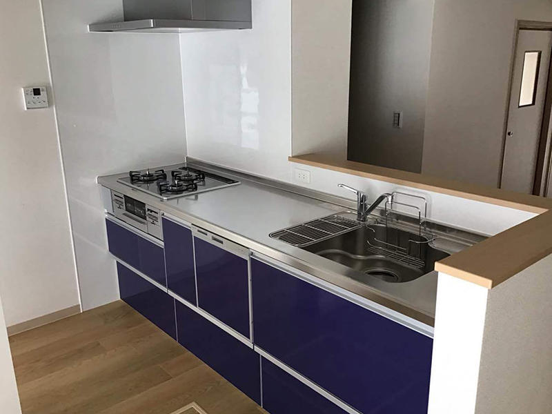 システムキッチン　クリナップ　ラクエラ