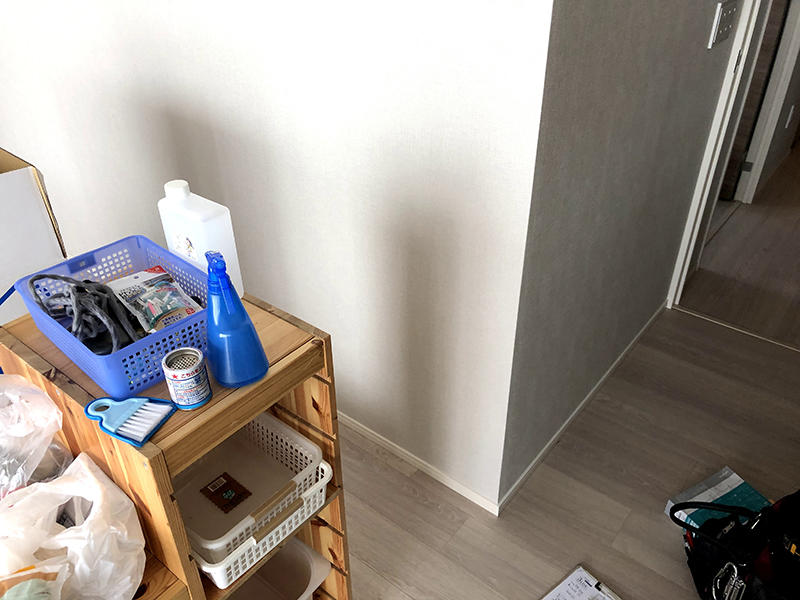 リビングリフォーム施工前　洋室壁｜滋賀でリフォームするなら匠工房