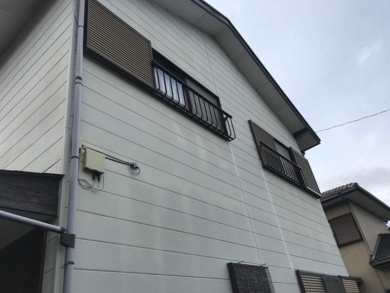 外壁塗装リフォーム施工前　外壁｜滋賀でリフォームするなら匠工房