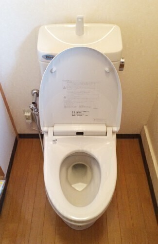 生まれ変わったトイレ