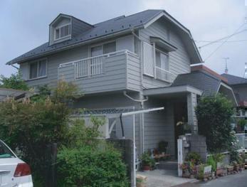 外壁も10年に一回お化粧直しを