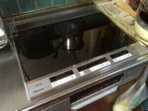 新しいIHで、気持ちよくお料理を！