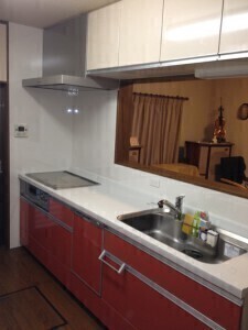 ツートーンキッチン