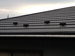 二重の屋根で鉄壁防水