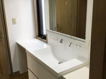 洗面所をスッキリ使いやすく!