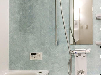 マテリアルアロマグリーンの癒し空間に