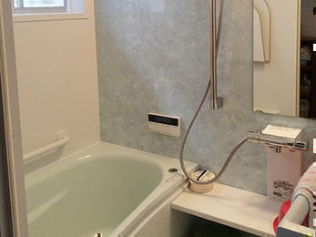 ゆっくり落ち着ける浴室