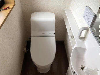 息子のために綺麗なトイレを！