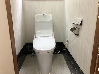 シンプルで清潔感のあるトイレに！