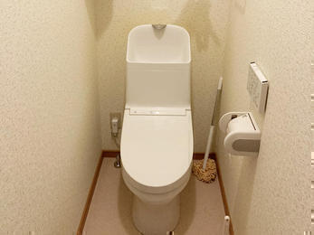 掃除のしやすいトイレに