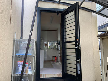 カバー工法で簡単工事！