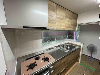 新しいキッチンで快適に!